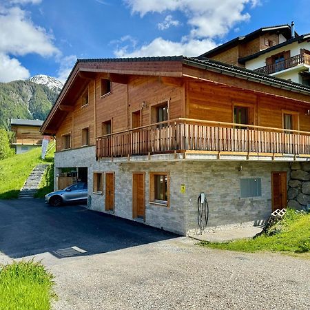 La Tzoum'Hostel La Tzoumaz Buitenkant foto