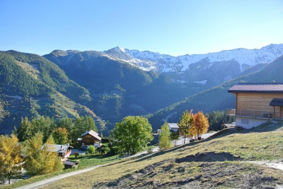 La Tzoum'Hostel La Tzoumaz Buitenkant foto