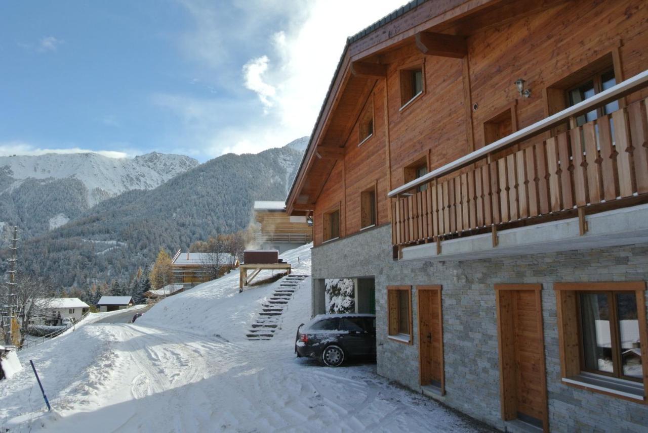La Tzoum'Hostel La Tzoumaz Buitenkant foto