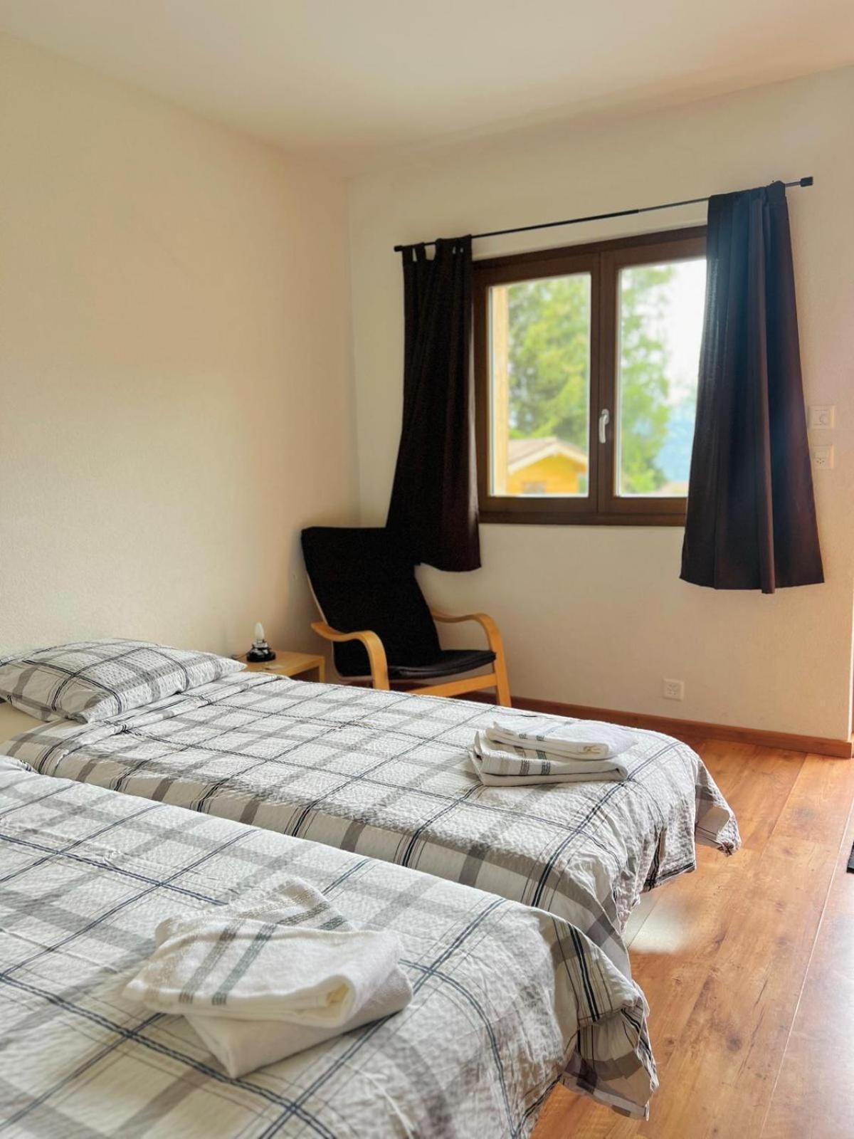 La Tzoum'Hostel La Tzoumaz Buitenkant foto