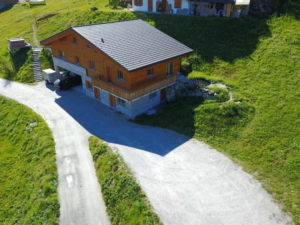 La Tzoum'Hostel La Tzoumaz Buitenkant foto